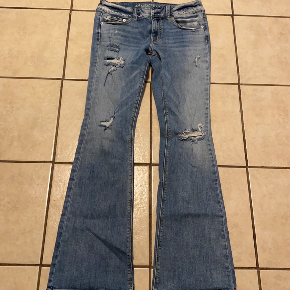 American Eagle jeans size 8 long